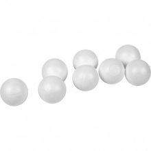 Burbulas iš polistirolio, diametras 4 cm 1vnt