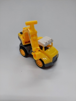 Mini statybų sunkvežimis, įv. spalvų