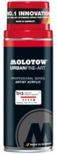 Purškiami akriliniai dažai MOLOTOW URBAN FINE-ART 400 ml 013, raudona