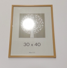Rėmelis 30x40cm AURA 1303403 smėlio spalvos
