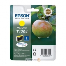 Rašalinė kasetė Epson T1294, geltona kasetė