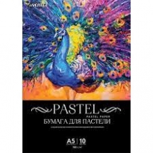 Popierius skirtas piešti pastelėmis deVENTE, A5, 160g, 10 lapų, juodos sp
