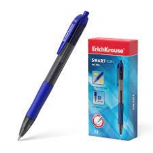 Gelinis rašiklis ErichKrause Smart-Gel mėlynos spalvos