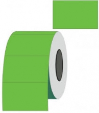 Kainų etiketės lipnios 26x16mm., žalios sp., stačiakampės