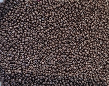 Biseris 20g, 2mm, tamsiai rudas