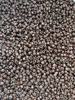 Biseris 20g, 2mm, rudas blizgus (202)
