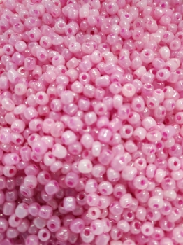 Biseris 20g, 3,6mm, šviesiai rožinis blizgus (151)