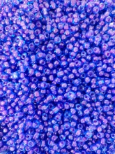 Biseris 20g, 3.6mm, violetinis skaidrus blizgus (303)
