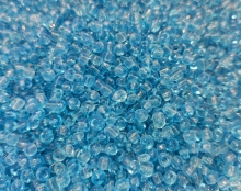 Biseris 20g, 3.6mm, skaidriai žydras blizgus (3)
