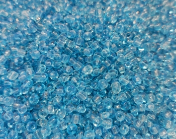 Biseris 20g, 3.6mm, skaidriai žydras blizgus (3)