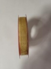 Organzos juostelė ritėje rusvos spalvos,10mm