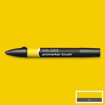 Promarker brush markeris kanarelių geltona sp Y367