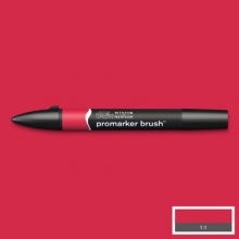 Promarket brush markeris aguonų raudona sp