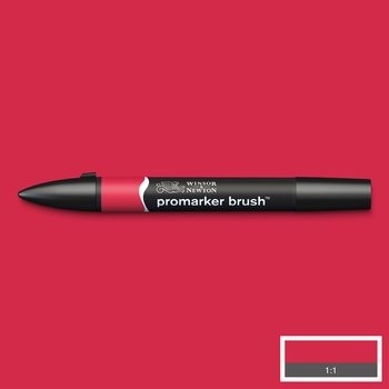 Promarket brush markeris aguonų raudona sp