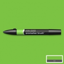 Promarket brush markeris ryškiai žalia sp