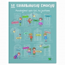 12 svarbiausių emocijų.Pasakojimai apie tai, ką jaučiame.
