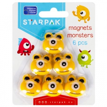 Magnetukai Craft-Fun Monster 6 vnt