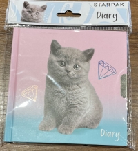 Dienoraštis su spynele Starpak Kačiukas 13,5 x 13,5 cm