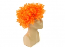Plaukų perukas garbanotas NEO orandžinės spl. 21x20 cm.