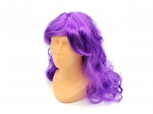 Plaukų perukas NEO violetinės 54 cm.