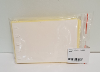Lipnios etiketės 58x100 30vnt