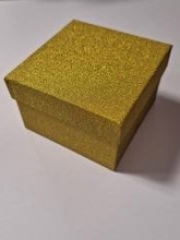 Dovanų dėžutė 9x9cm. įvairių spl.