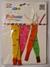 Balionai ilgi 6vnt. įvairių spl.