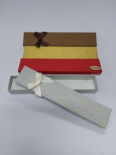 Dovanų dėžutė 21x4,5 cm įvairių dizainų ir sp.