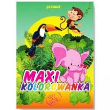 Spalvinimo knygelė A4 32psl Gyvūnai