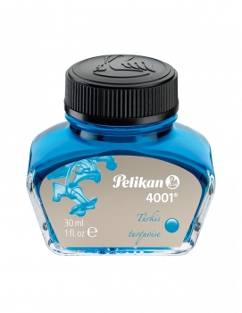 Rašalas Pelikan 4001/30ml turkio spalvos 311894