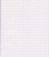 Rašomasis popierius College, A5, 60g, 5x5 langeliais, 100 lapų