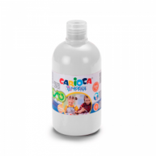Guašas vaikams Carioca 500 ml, baltos spalvos