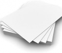 Kartonas baltas A3, 190gr, 10 lapų