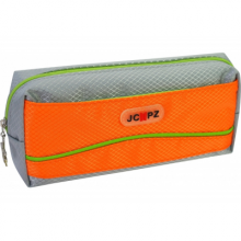 Penalas JCPZ, 200x85x45 mm, su dviem skyriais pilkos oranžinės spalvos