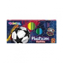 Plastilinas 12 spalvų, Futbolas, Colorino