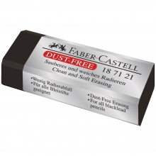 Trintukas Faber-Castell nepalieka šiukšlių, juodos spalvos