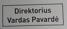 Teksto plokštė antspaudo korpusui Automatik 910, Colop 10