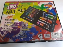 Rinkinys kūrybai ART SET 150 dalių
