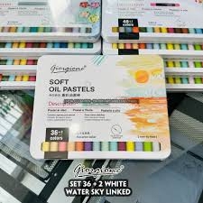 Aliejinė pastelė 36+2 spalvos, metalinėje dėžutėje