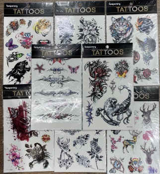 Įvairios tatuiruotės