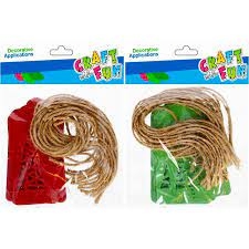 Kalėdiniai pakabukai dovanoms iš veltinio Mix 16 vnt CRAFT-FUN