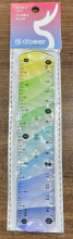 Liniuotė 15 cm plastikinė VIP ADEER