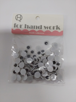 Akytės judančios 12mm,100vnt
