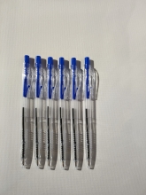 Automatinis tušinukas mėlynas 0.7mm., korpusas skaidrus