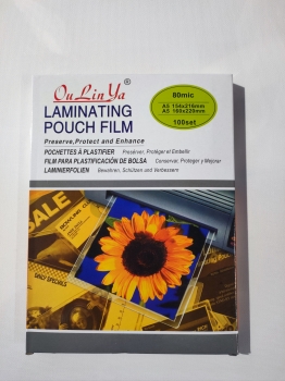 Laminavimo vokeliai A5 80 mikronų 100 vnt. – aukštos kokybės apsauga dokumentams