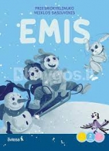 Emis.Žiemos džiaugsmas. Priešmokyklinuko veiklos sąsiuvinis. 2 dalis