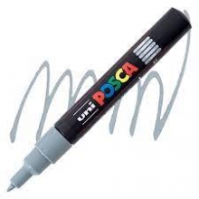 Markeris POSCA PC-1M pilka Nr.37