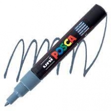 Markeris POSCA PC-1M šiferio pilka Nr.61