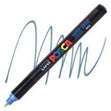 Markeris POSCA PC-1MR metalinė mėlyna Nr.M33