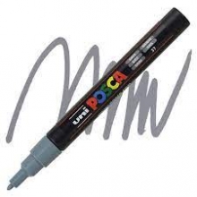 Markeris POSCA PC-3M pilka Nr.37